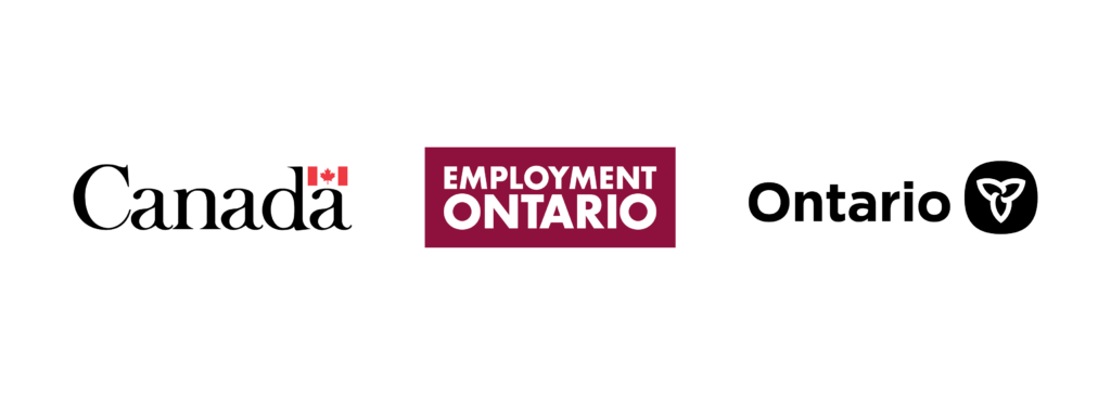 Employment Ontario tri-wordmark